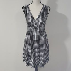 H&M MAMA Shepard's check tunic shirt/dress